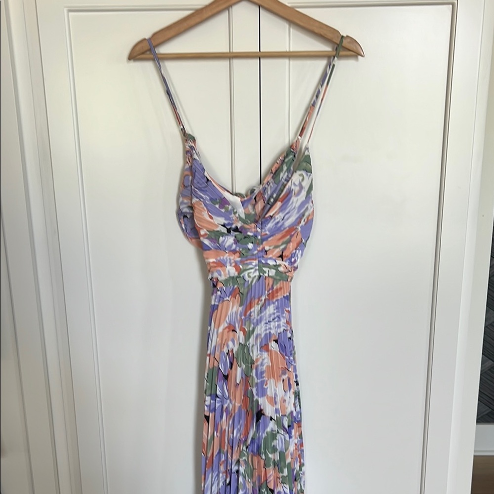Floral Multicolor Maxi Dress